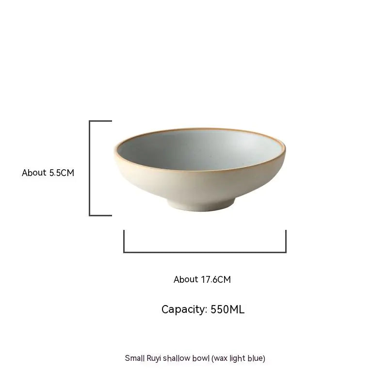 Ceramic Ramen Bowl Set for Restaurant Tableware